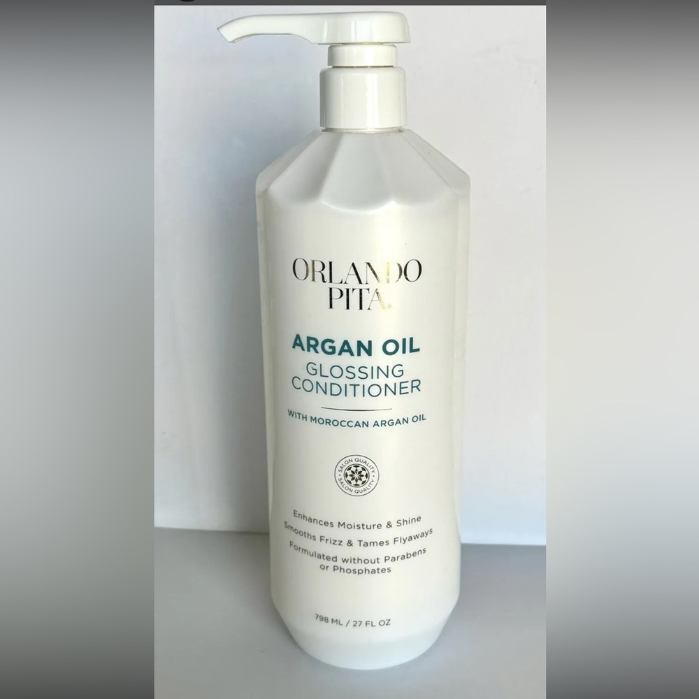 Orlando Pita Argan Oil Glossing Conditioner Moisture & Shine 27 Oz